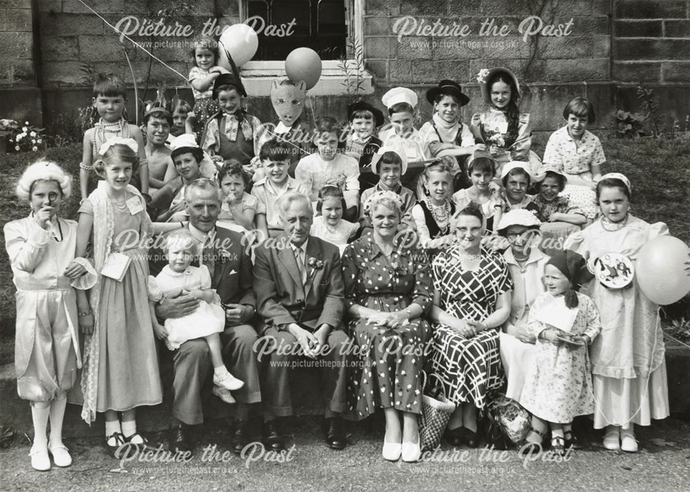 Holy Trinity Church Garden Party, A6, Matlock Bath, 1959