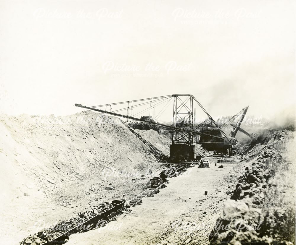 Ironstone Mines, Loddington, c 1930s