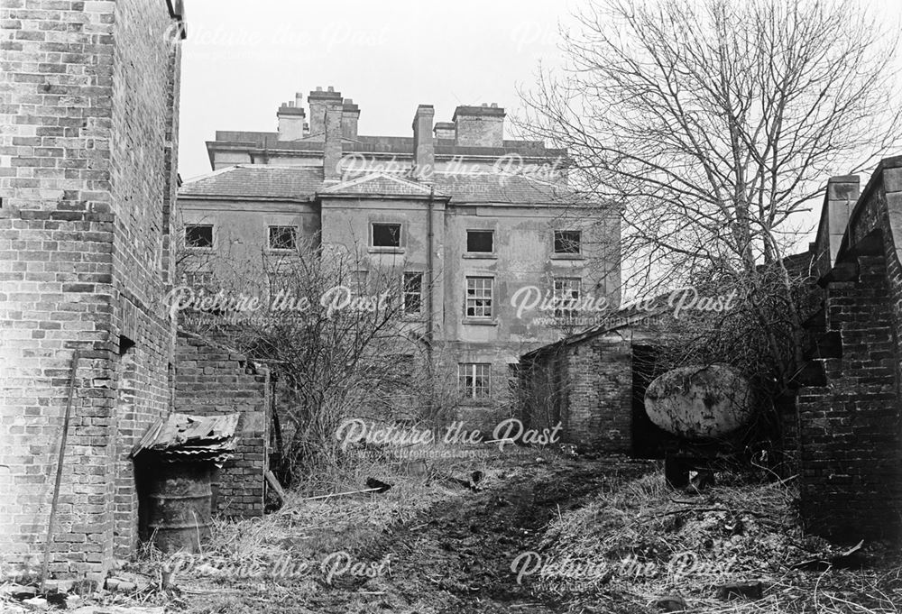 Stainsby House Prior to Demolition, Main Road, Smalley, 1972