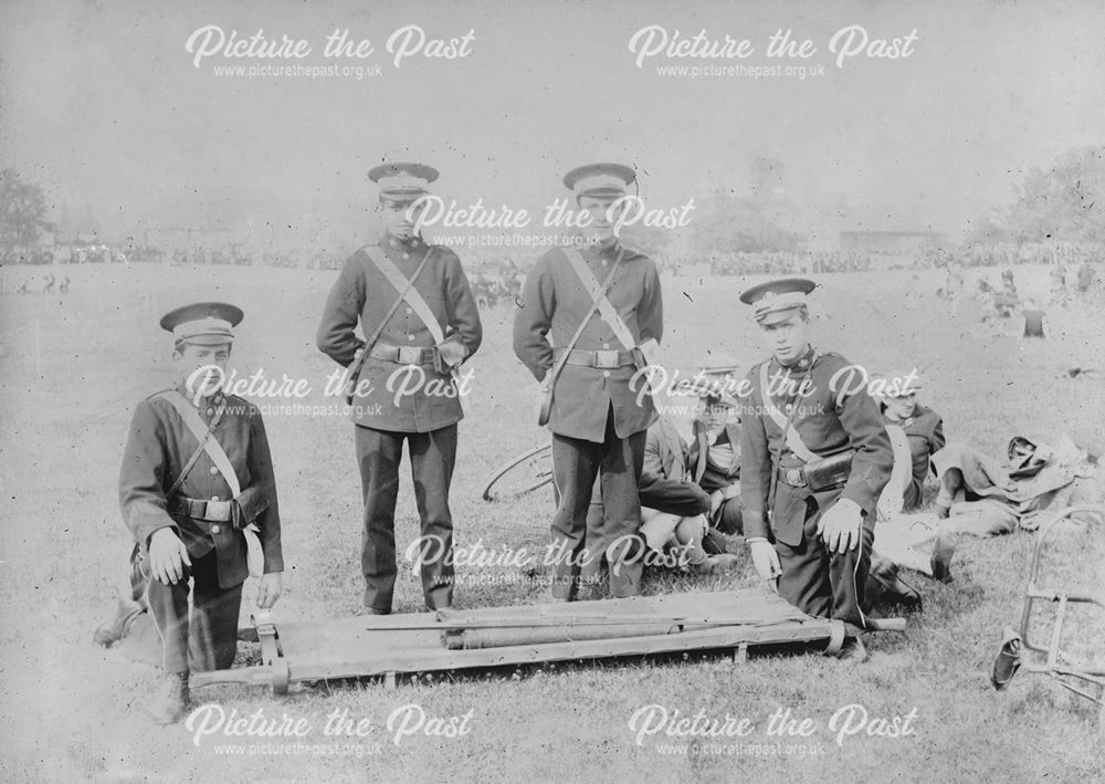 St John Ambulance Brigade members, Ilkeston, c 1910?