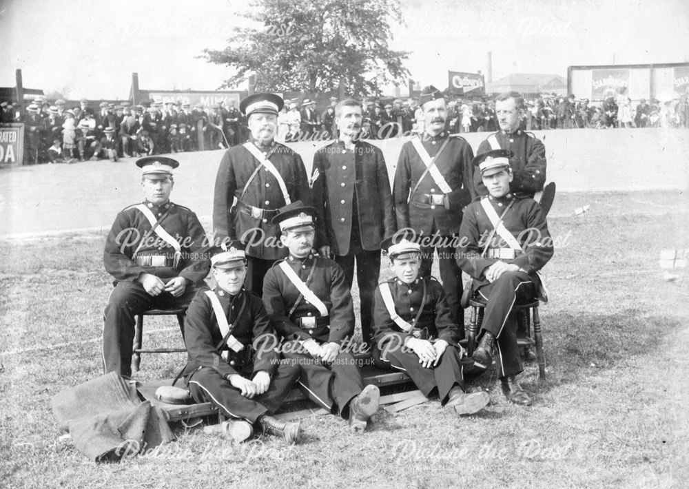 St John Ambulance Brigade members, Ilkeston, c 1910 ?