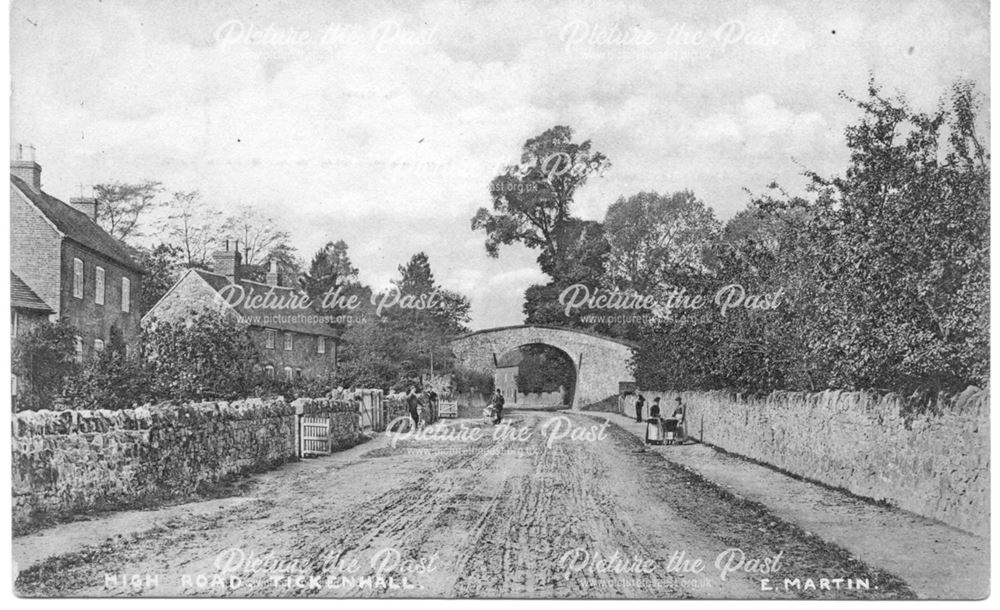 Main Street, Ticknall, c 1905