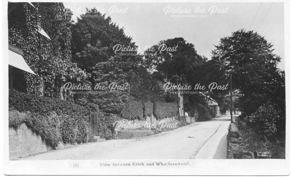 View between Crich and Whatstandwell