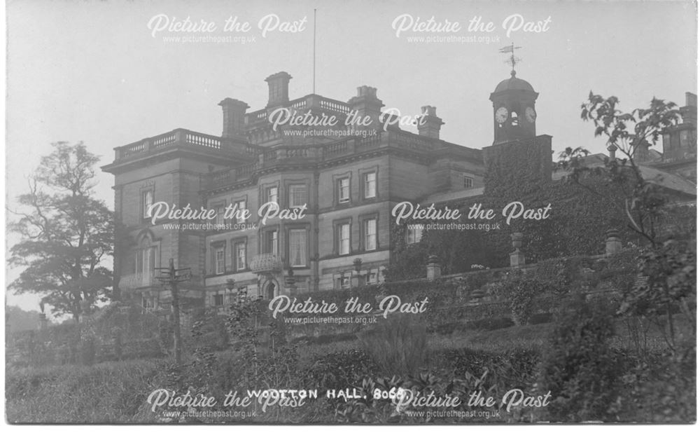 Wootton Hall, Wootton, Staffordshire, c 1910 ?