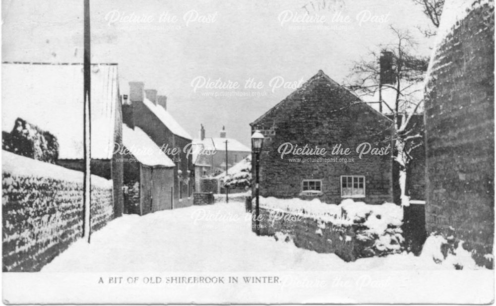 'A Bit of Old Shirebrook in Winter'