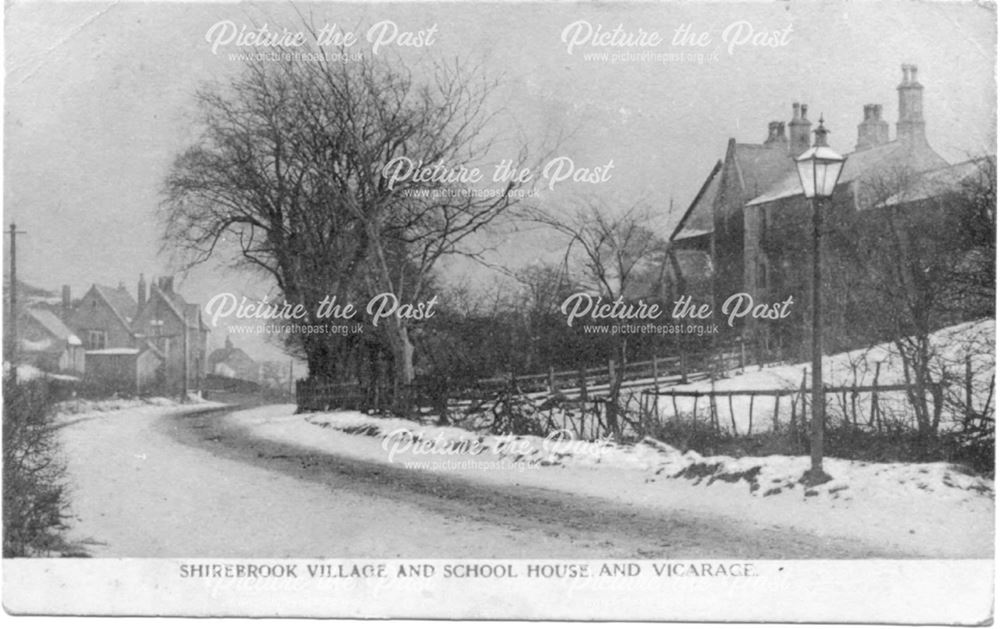 Shirebrook Village, School House and Vicarage