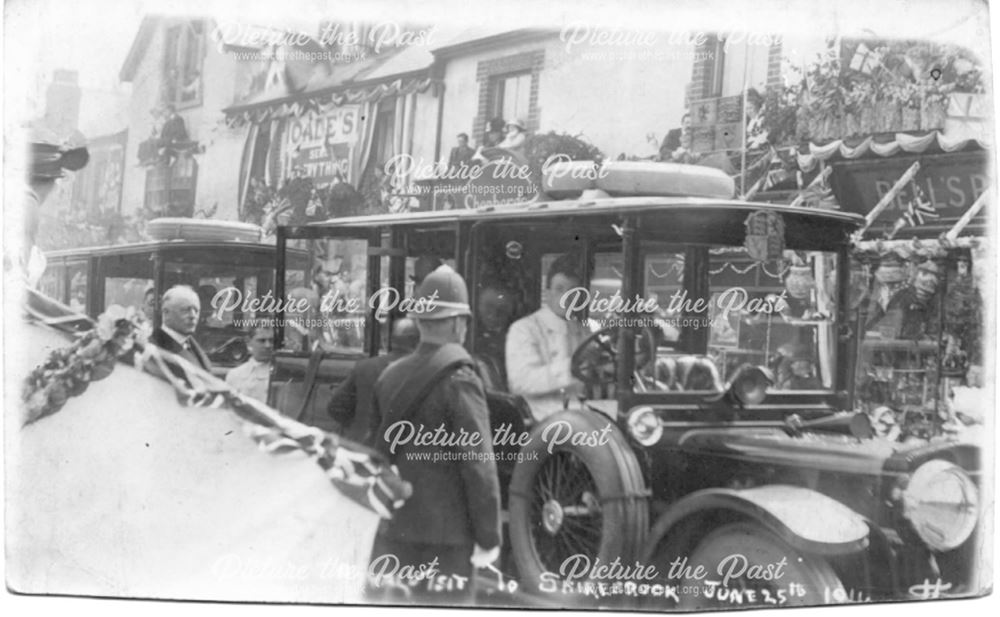 Royal Visit to Shirebrook, June 25th 1914
