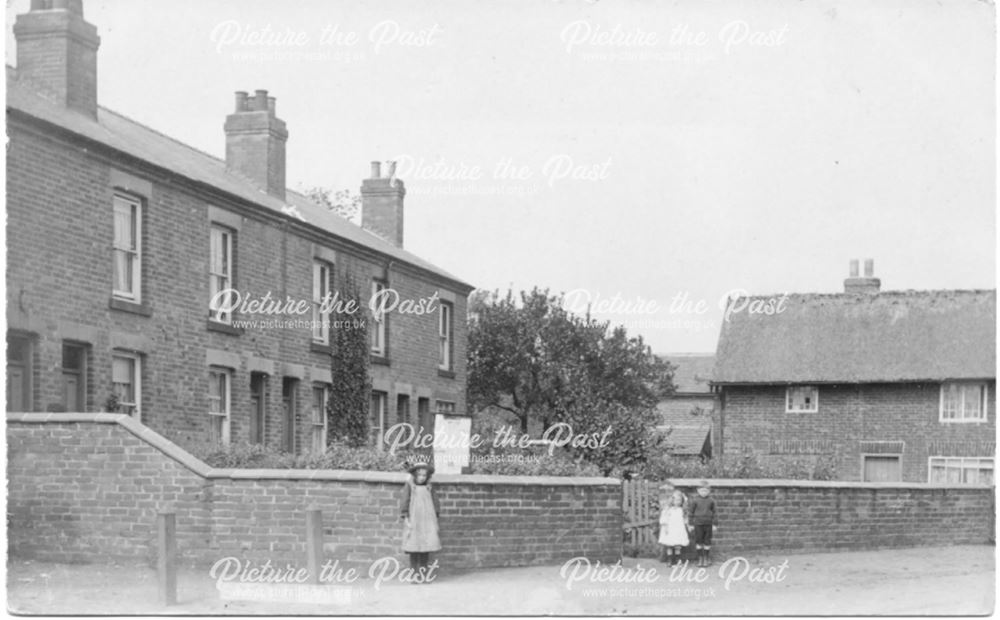 Terraced houses Smalley (located next to the Nags Head Public House)