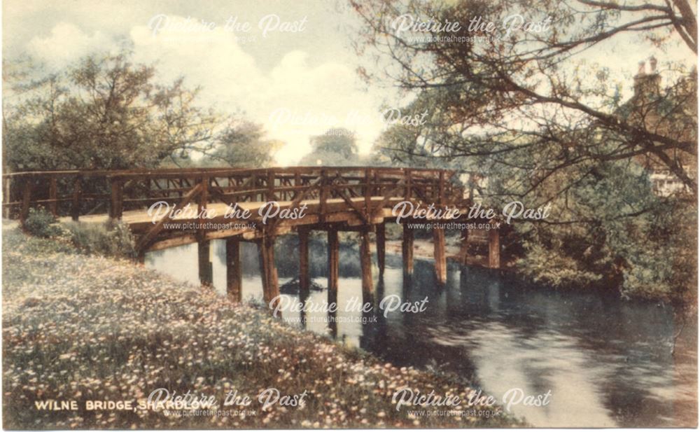 Wilne Bridge, Church Wilne, c 1900-20 ?