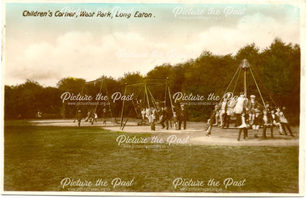 Childrens Corner, West Park, Long Eaton, c 1930s