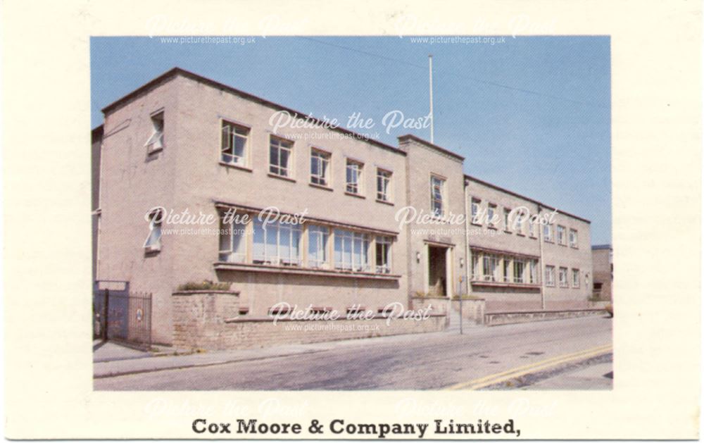 Cox Moore and Company Ltd. Factory, Milner Road, Long Eaton, c 1960s