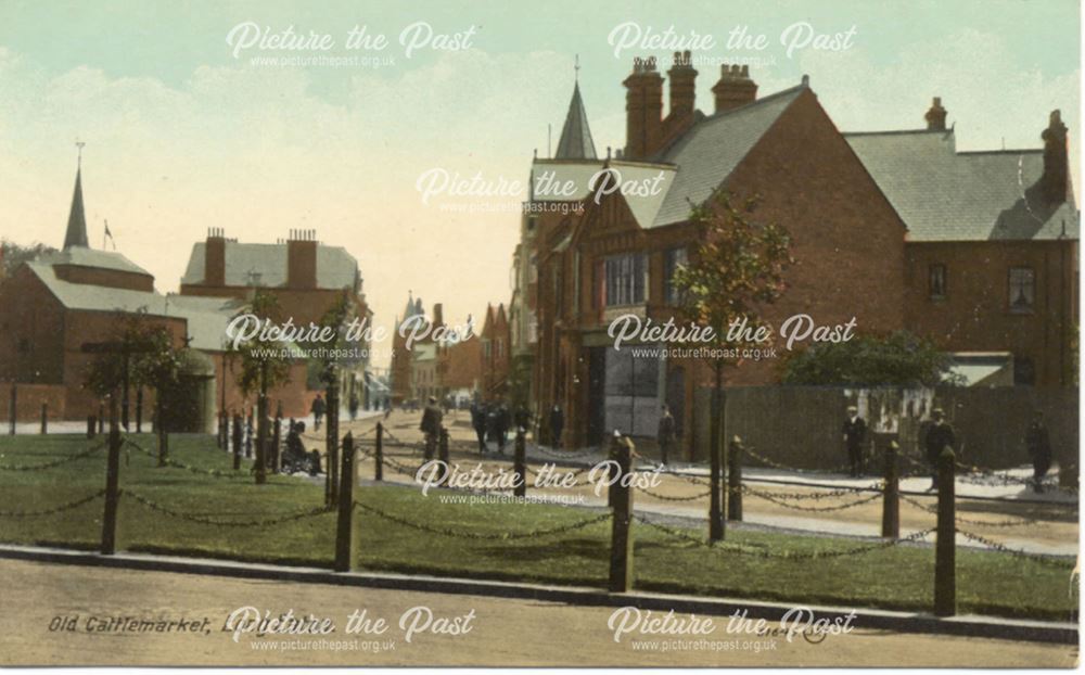 Old Cattlemarket, The Green, Long Eaton, c 1900s