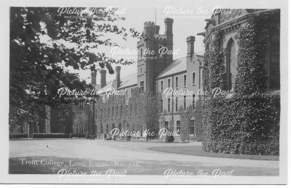 Trent College, Derby Road, Long Eaton, c 1920 ?