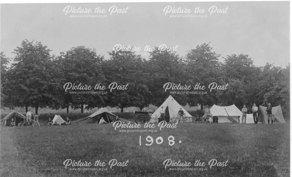 Scout Camp, Long Eaton ?, 1908