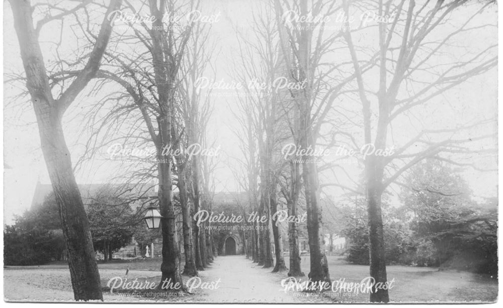 All Saints' Church, off Tamworth Road, Sawley, c 1900s