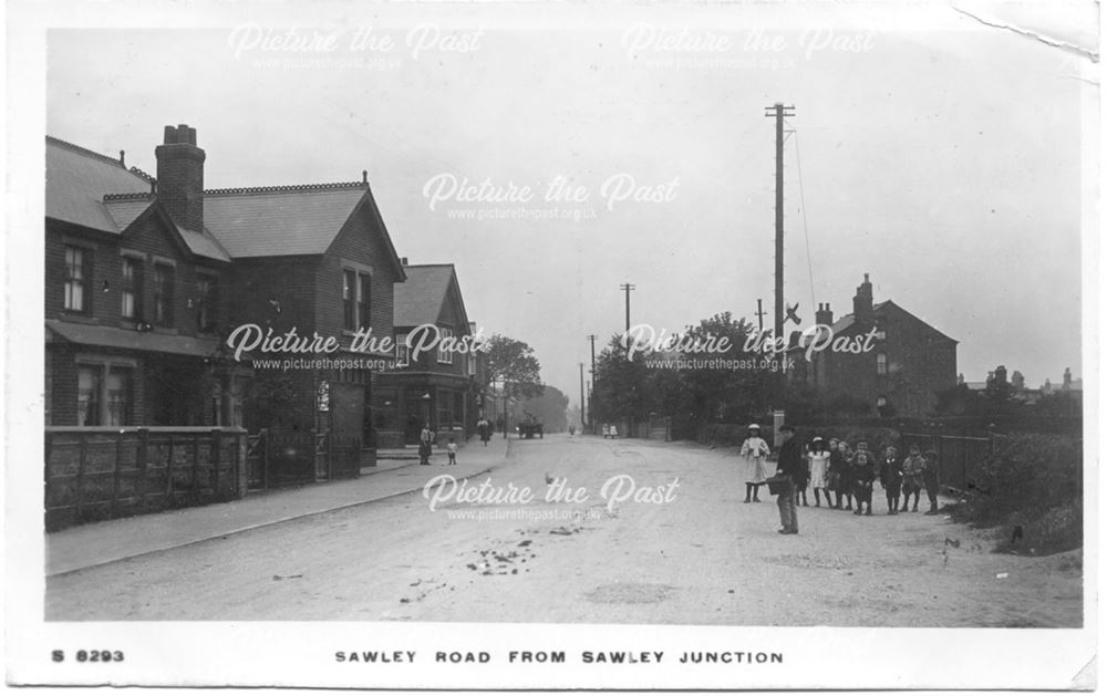Tamworth Road, New Sawley, c 1910-15