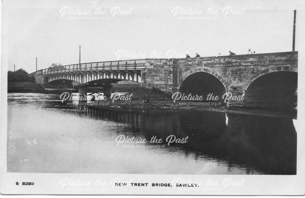 Harrington Bridge, Sawley, c 1910-1915