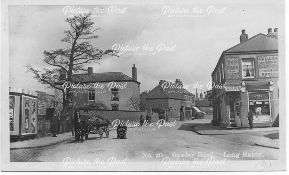 Tamworth Road, Long Eaton, c 1920