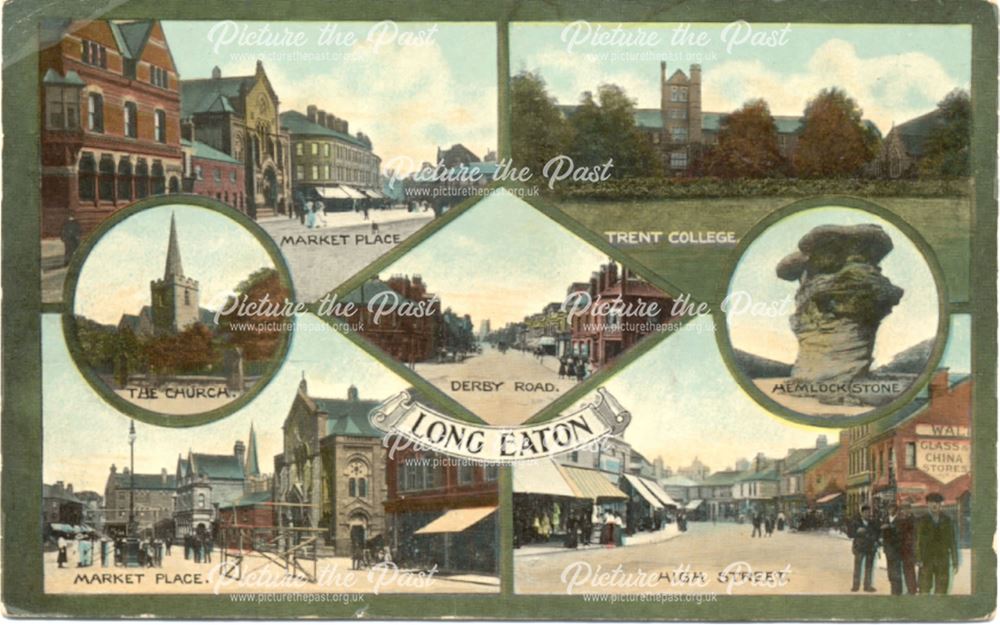Seven views of Long Eaton, c 1900s-10
