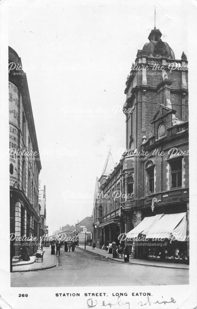 Station Street, Long Eaton, c 1905