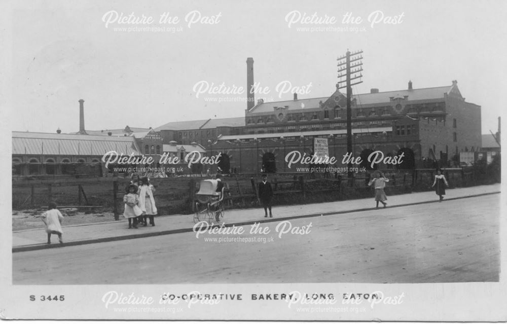 Co-Operative Bakery, Derby Road, Long Eaton, c 1910?