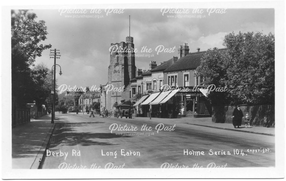 Derby Road, Long Eaton, c 1920s