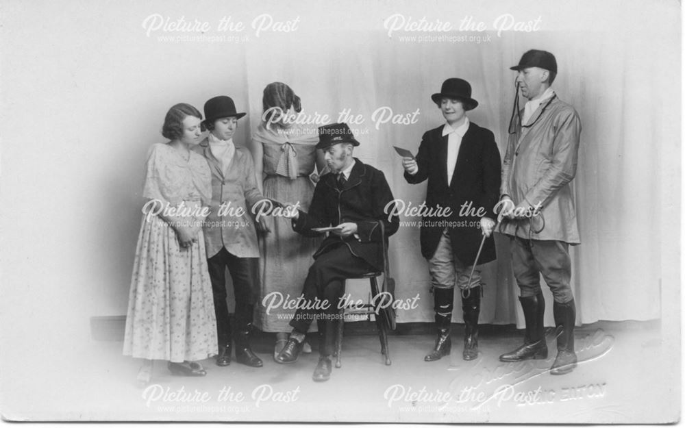 Studio Photo, possibly for a play, Long Eaton, c 1910s?