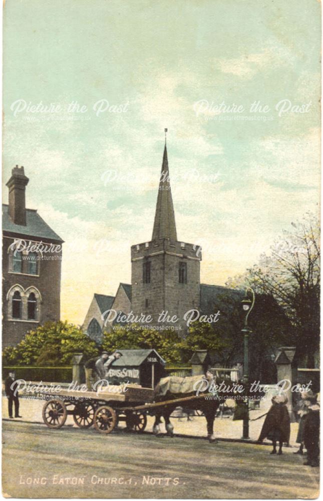 St. Laurence's Church, Market Place, Long Eaton, c 1900s