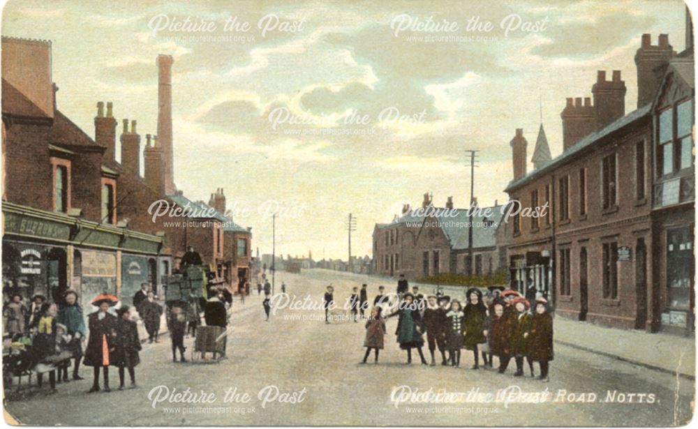 Derby Road, Long Eaton, c 1900s
