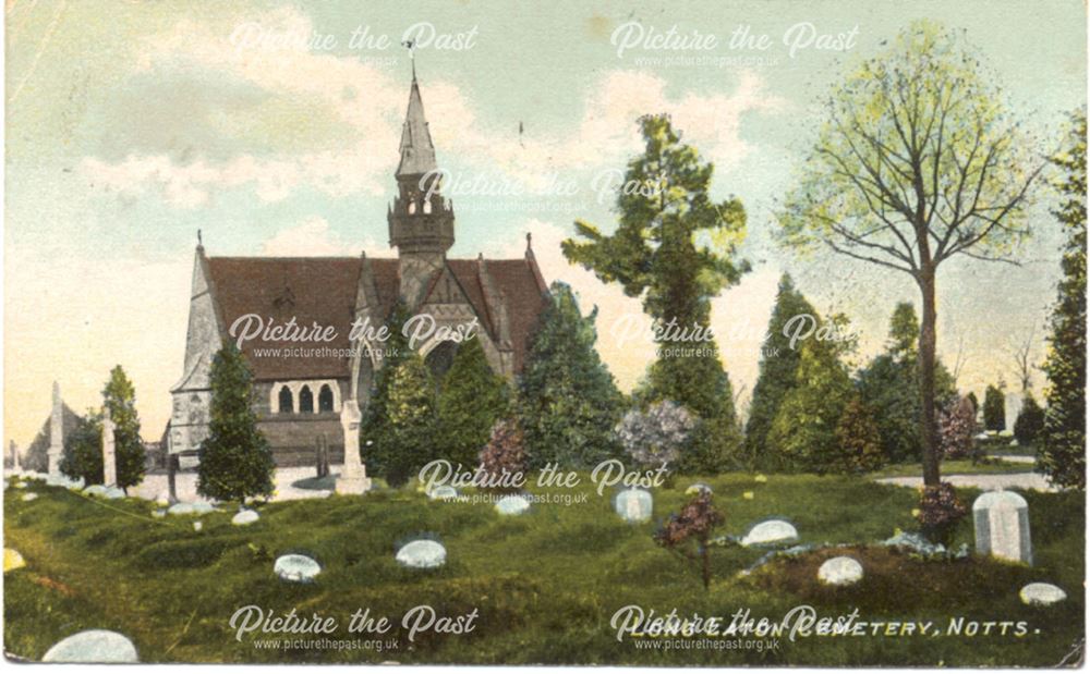 Cemetery, off Lime Terrace, Long Eaton, c 1900s