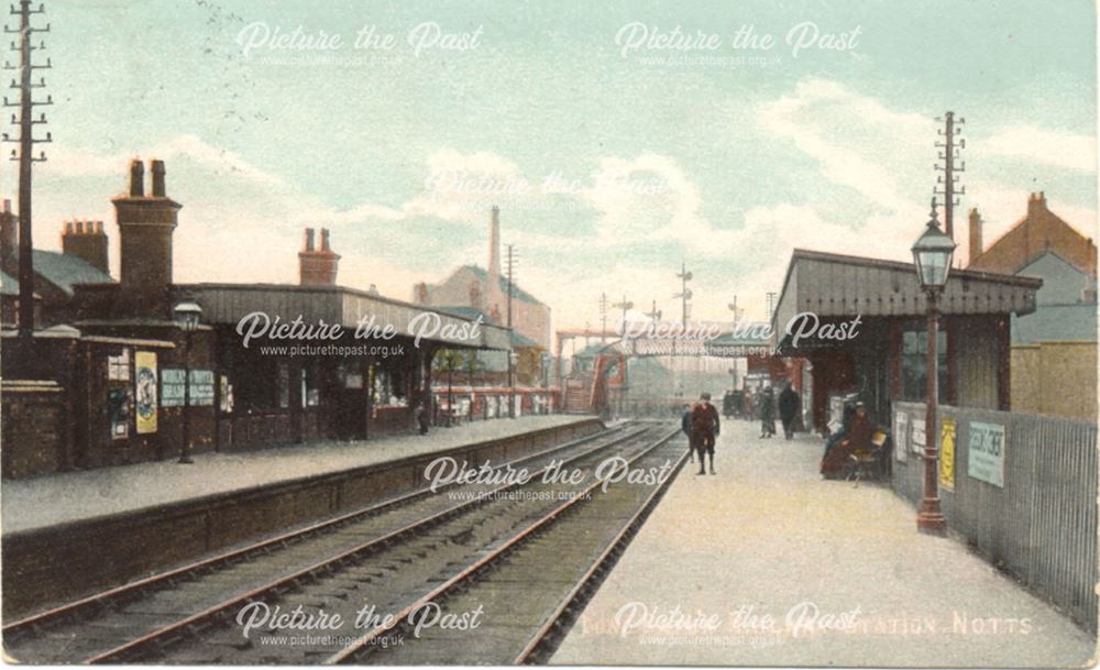 Railway Station, Station Street, Long Eaton, c 1900s