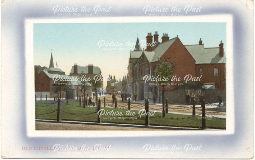 Old Cattle Market, off Derby Road, Long Eaton, c 1920s