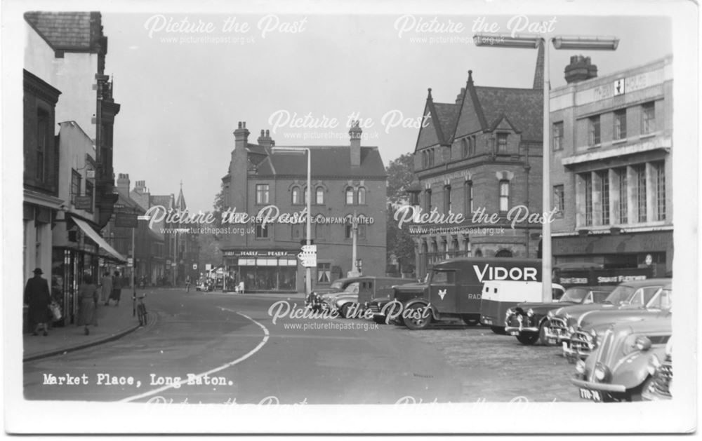 Market Place, Long Eaton, c 1940s