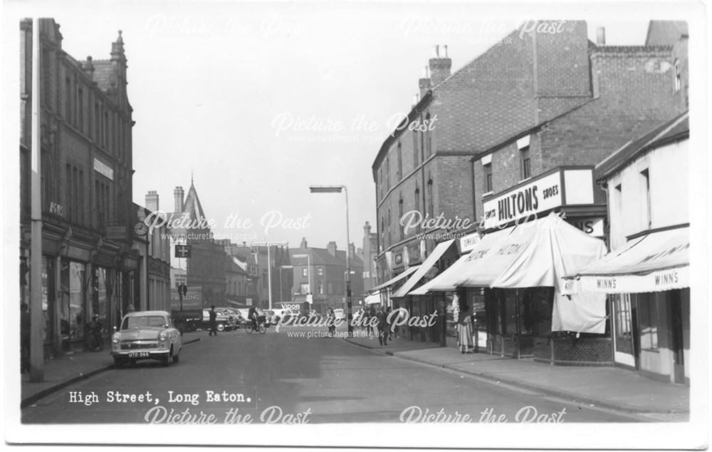 High Street, Long Eaton, c 1940s