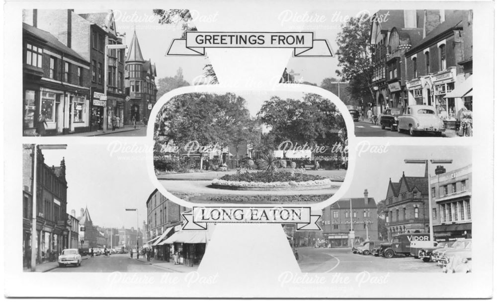 Five Views of Long Eaton, c 1940s