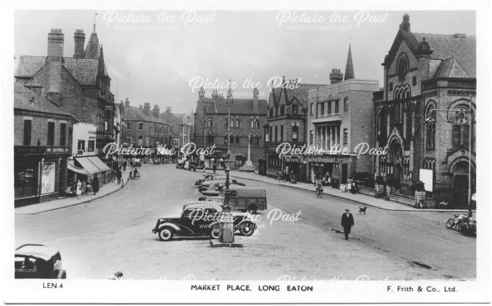 Market Place, Long Eaton, c 1940s