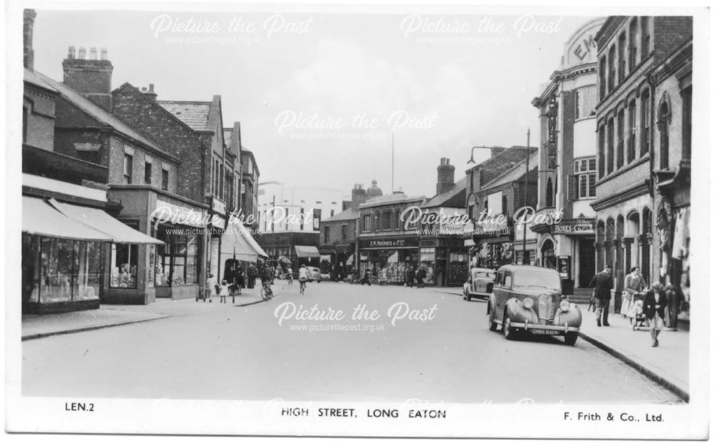 High Street, Long Eaton, c 1930s