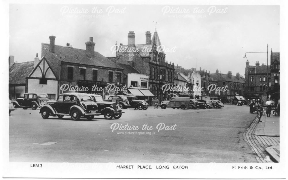 Market Place, Long Eaton, c 1930s