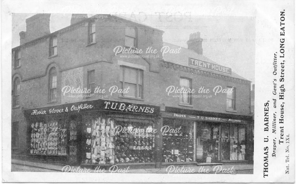 Thomas U. Barnes, Trent House, High Street, Long Eaton, c 1930s?