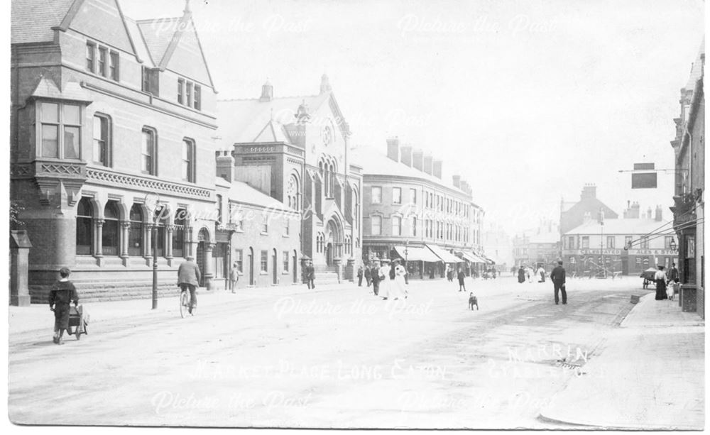 Market Place, Long Eaton, c 1900