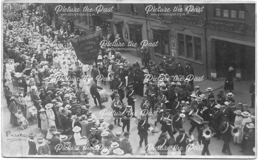 Peace Parade, Market Place, Long Eaton