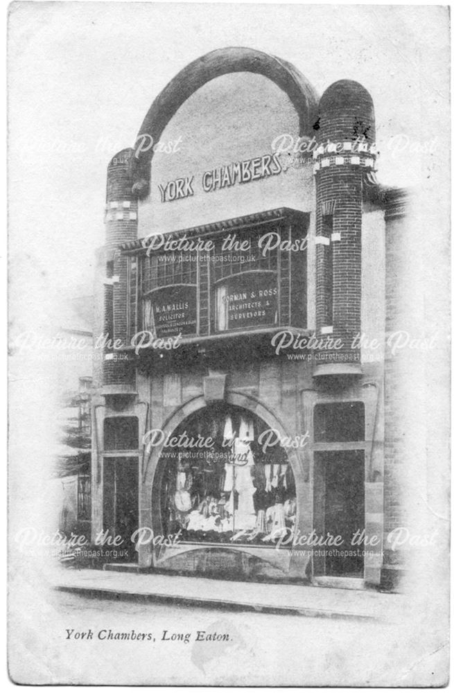 York Chambers, Market Place, Long Eaton, c 1900