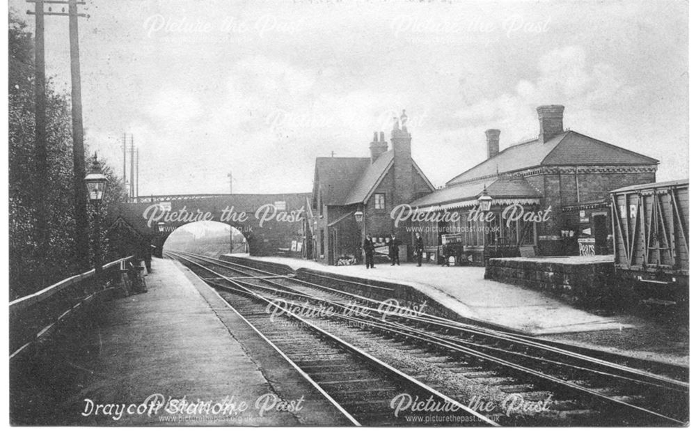 Draycott Station, c 1900s