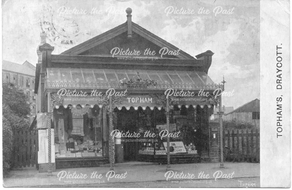 Topham's, Station Road, Draycott, c 1910s ?