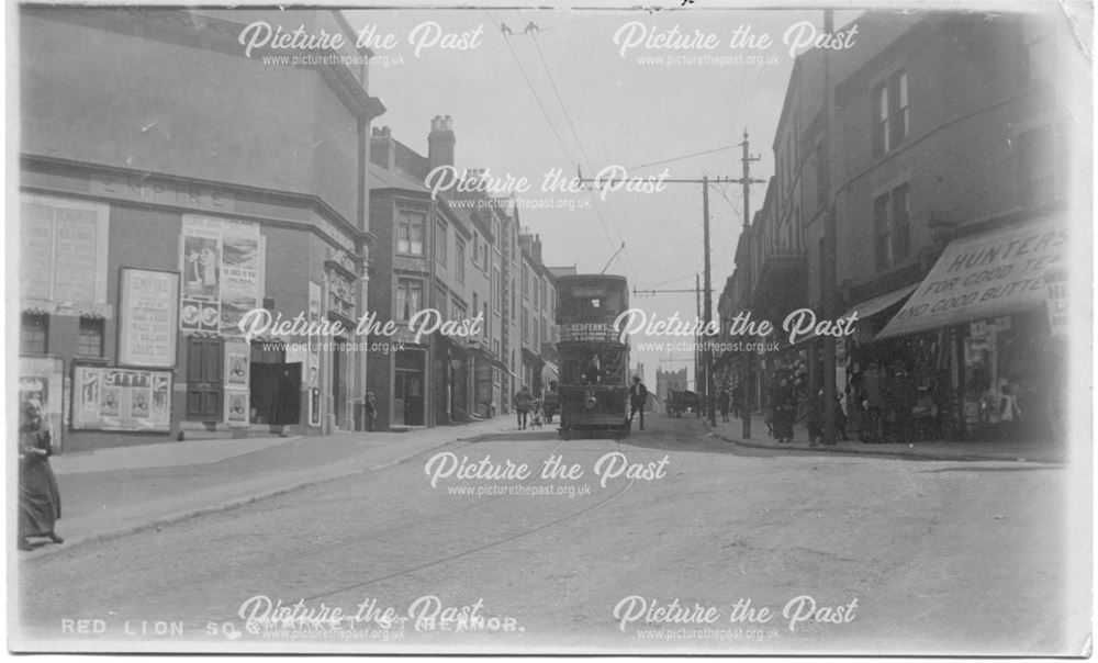 Red Lion Square and Market St, Heanor