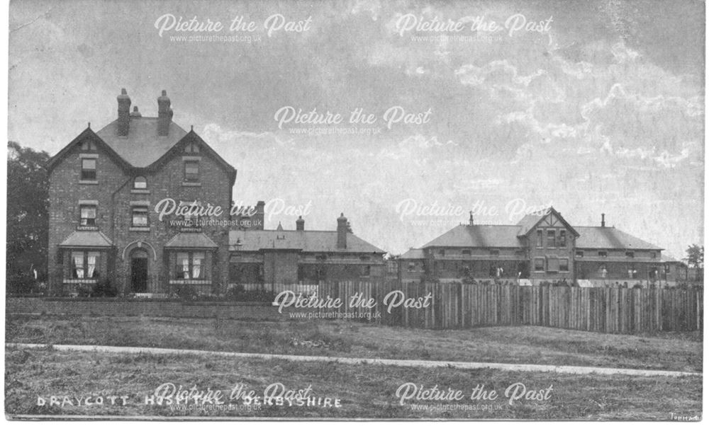 Draycott Isolation Hospital, off Hopwell Road, Draycott, c 1920s?