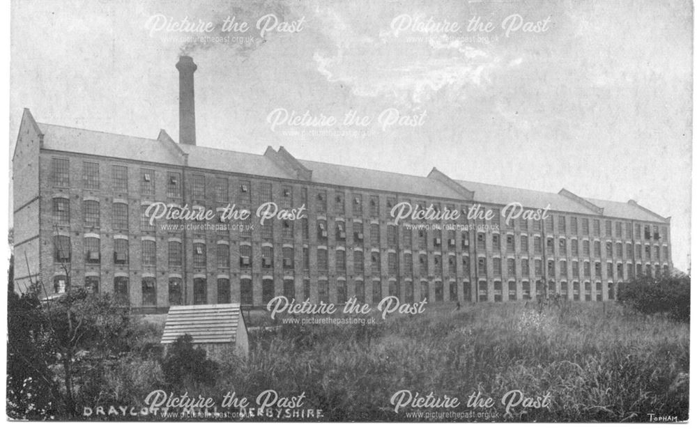 Draycott Mill, Draycott, c 1900