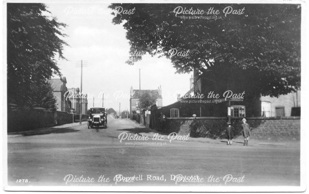 Hopwell Road, Draycott, c 1900