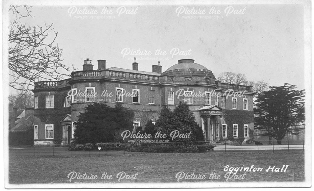 Egginton Hall, Church Road, Egginton, c 1900