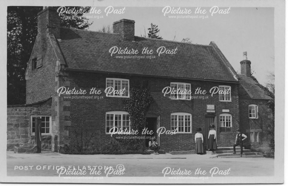 Post Office, Ellastone, c 1900